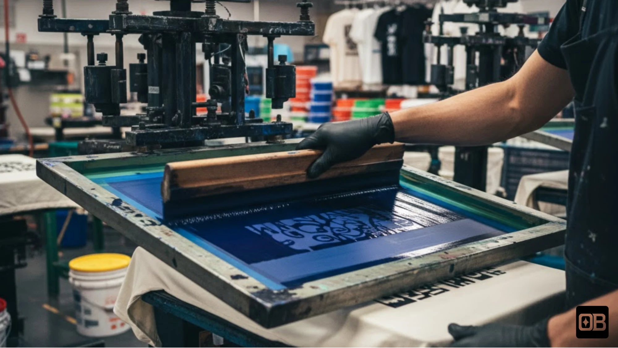 Atelier de sérigraphie textile premium Octanbro Luxembourg