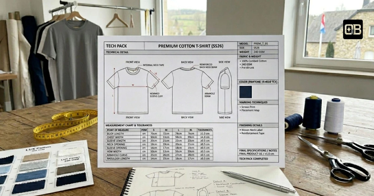 fiche technique textile