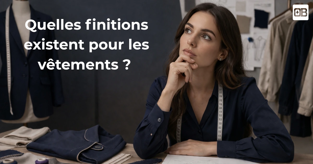 finitions pour les vêtements