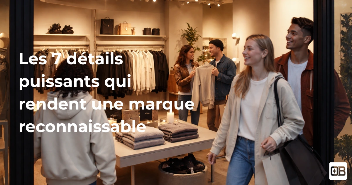 marque reconnaissable avec identité visuelle cohérente dans le textile